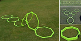 Hexagonale speedringset van 12